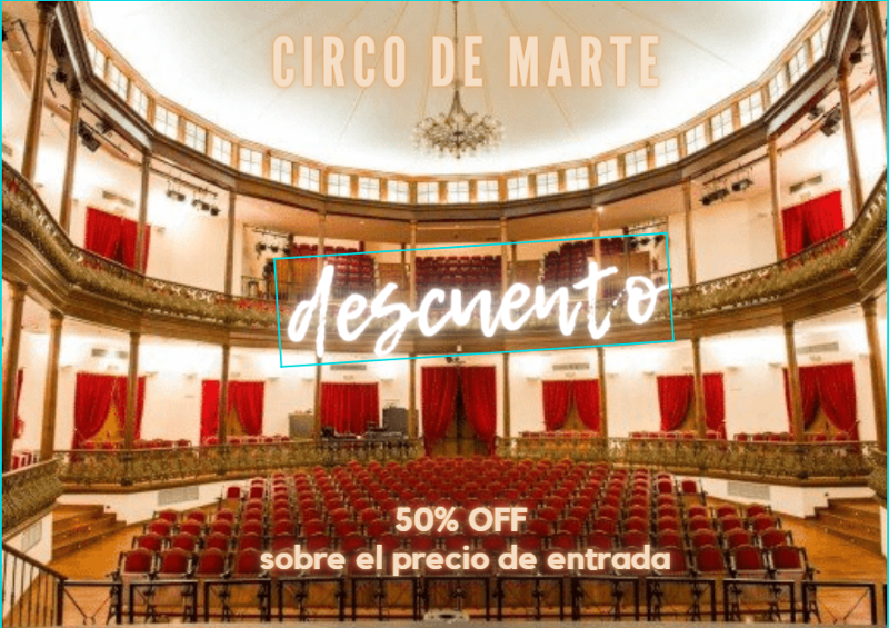 Descuento Circo de Marte