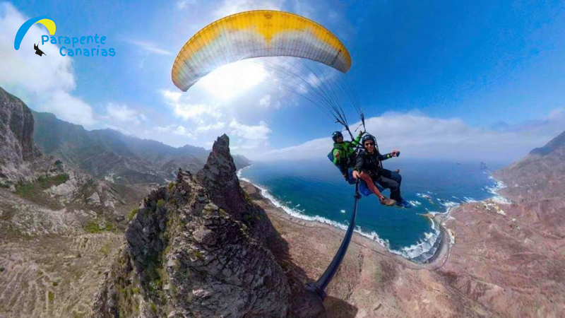 Ruta en parapente