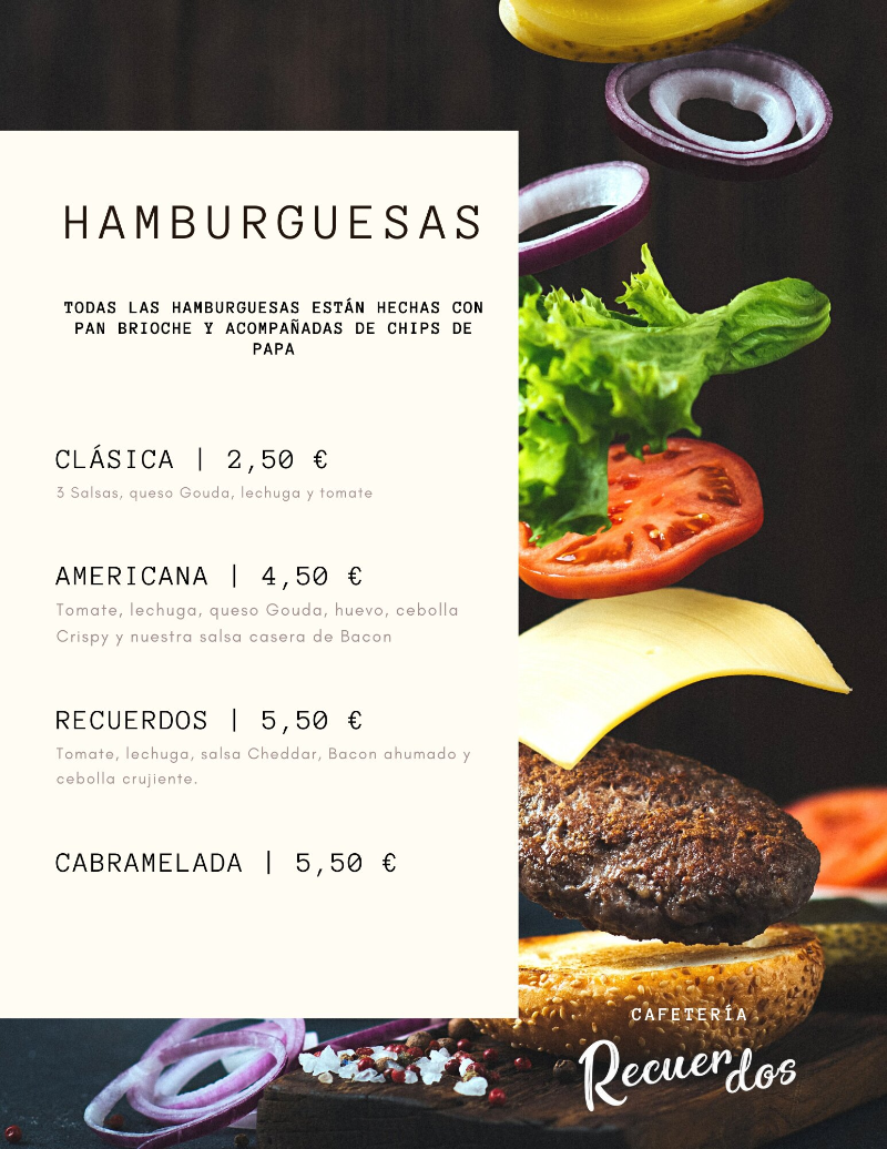 Descuento en Hamburguesas