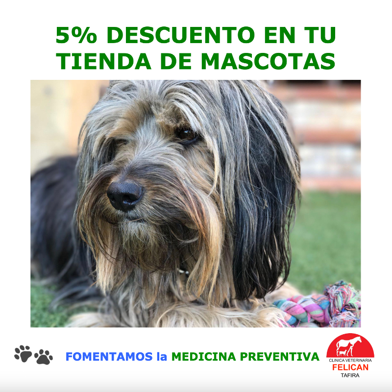 5% DTO TIENDA DE MASCOTAS