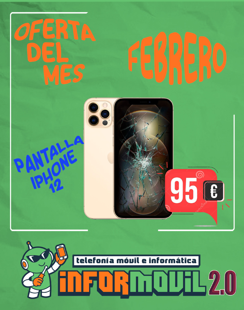 Cambia la pantalla de tu iPhone 12