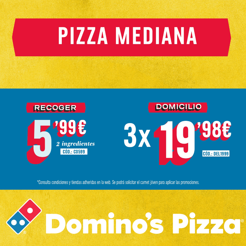 Ofertas Domino's Pizza