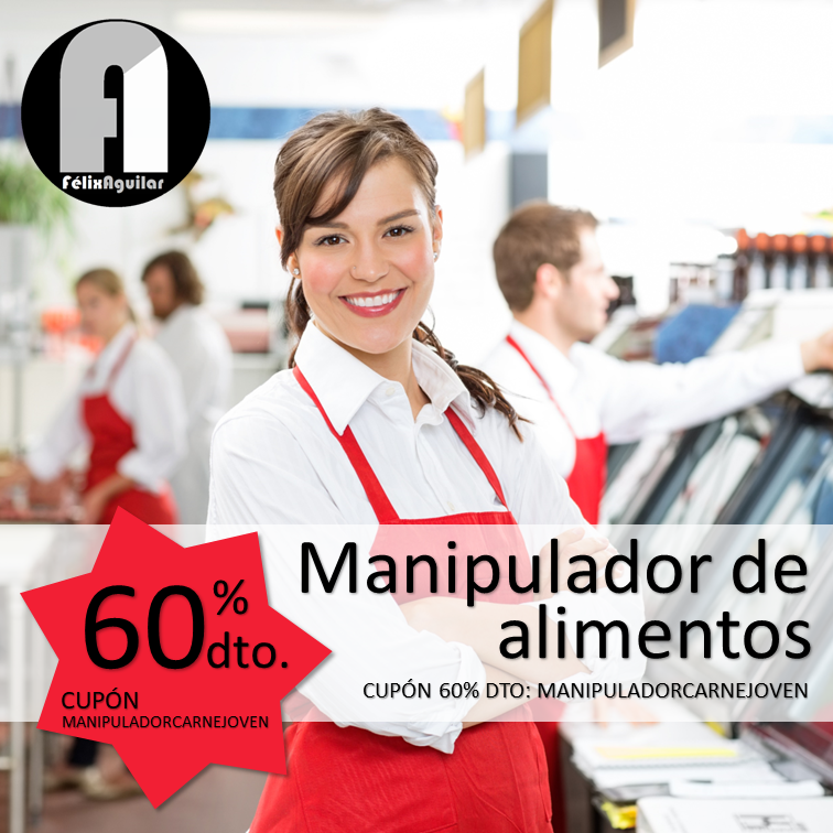 60% dto Manipulador de Alimentos