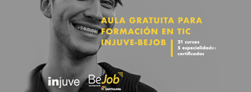 Aula gratuita para formación en TIC Injuve-Bejob