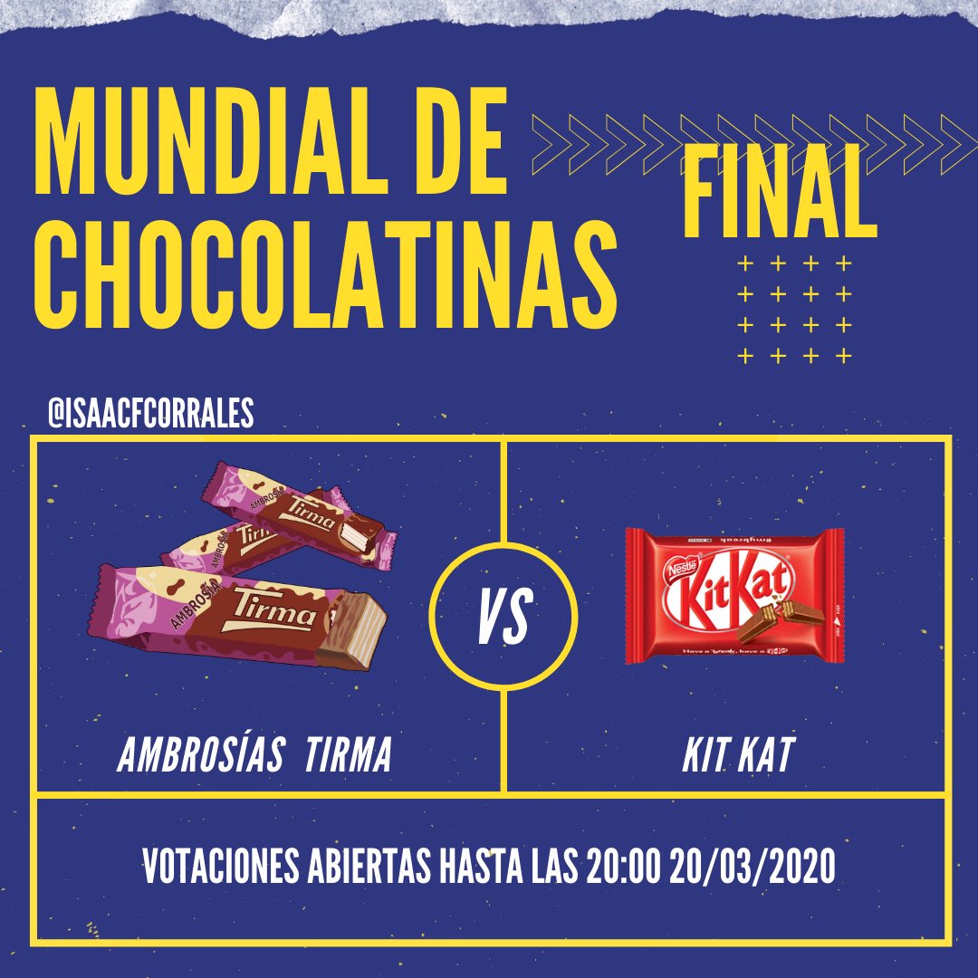 Ambrosías Tirma compiten en la final del #MundialdeChocolatinas