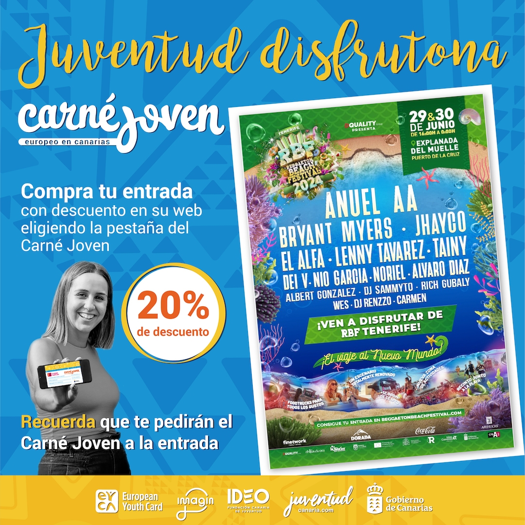 Acuerdo con el Reggaetón Beach Festival de Tenerife