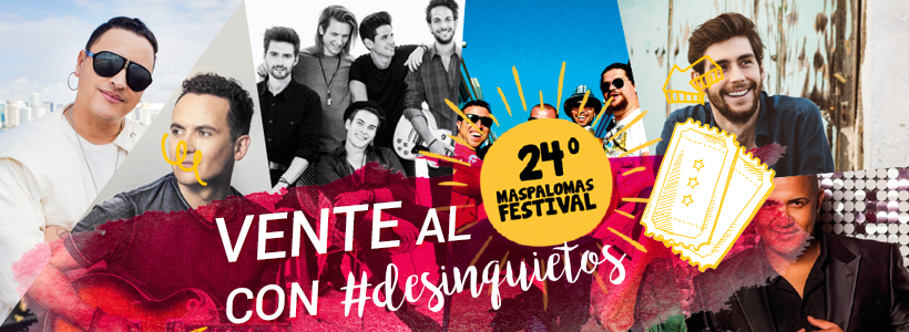 Concurso entradas 24 Grados Maspalomas Festival