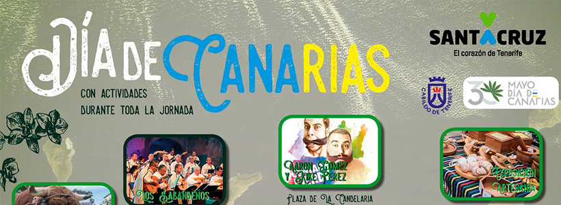 Santa Cruz festejará el Día de Canarias por todo lo alto