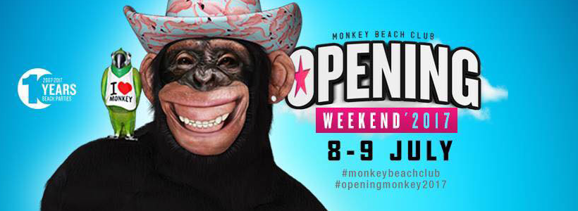 El Monkey Beach Club reabre este fin de semana
