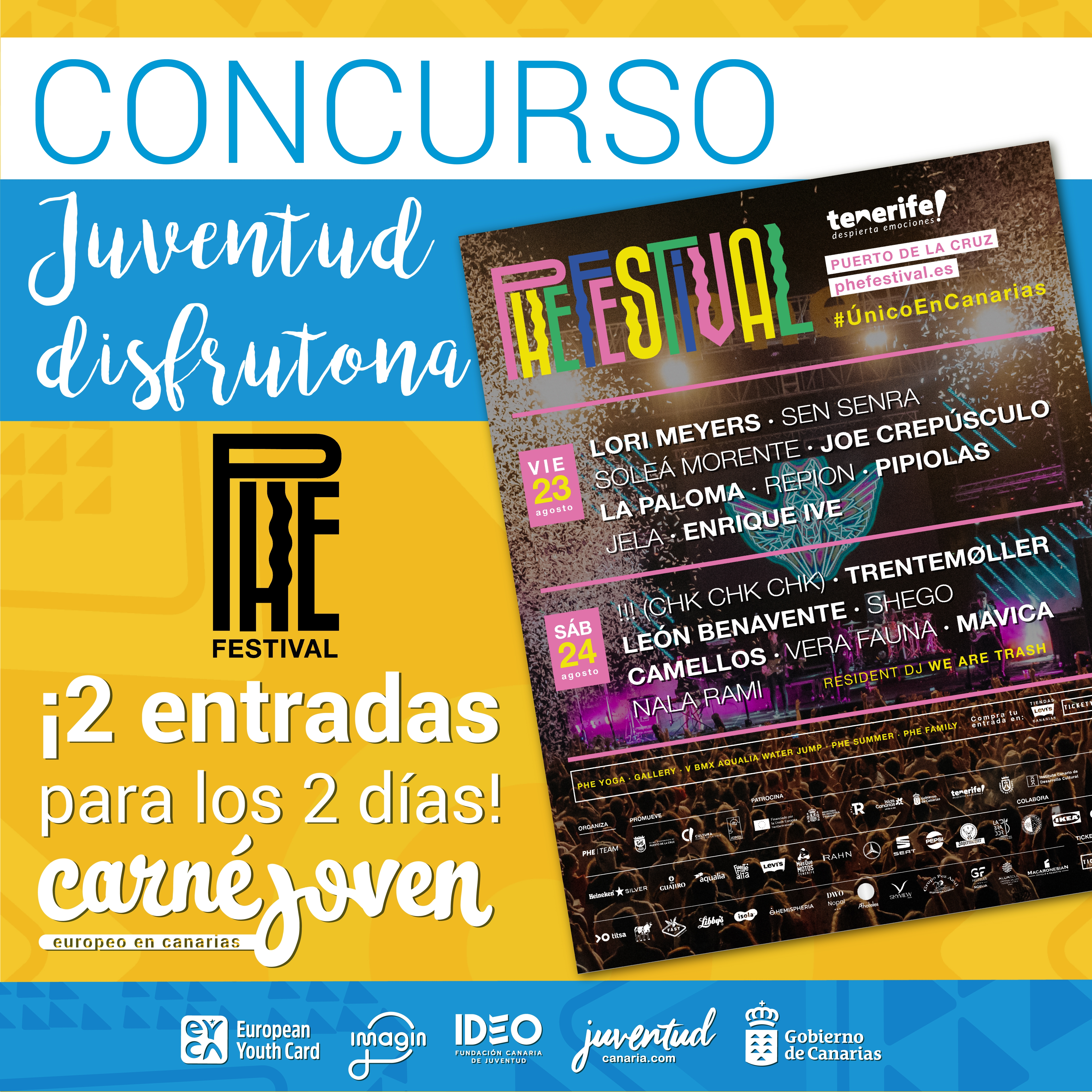 Sorteo dos abonos Phe Festival